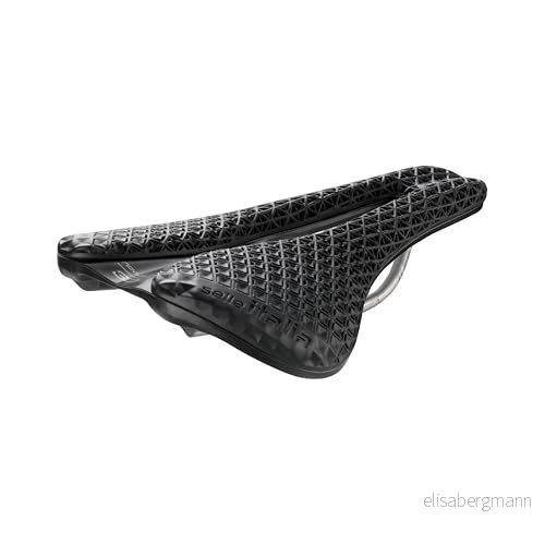 SELLE_ITALIA 8030282544826 Selle Novus Boost Evo Ti 316 Superflow 3D Noir L3 Adulte Unisexe, Nera, Taille Unique 8030282544826