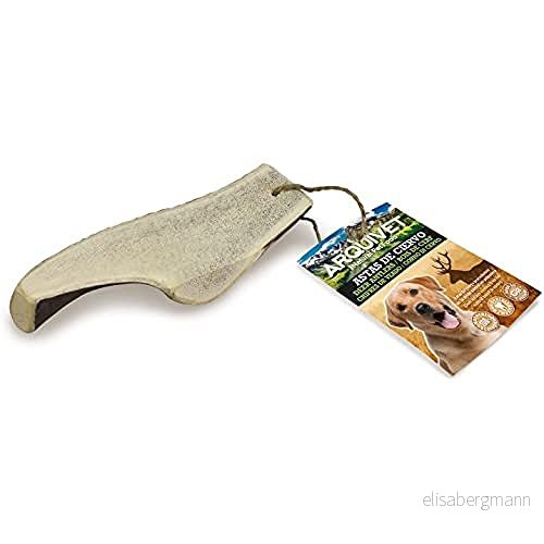 ARQUIVET hjorthorn för hundar 100% naturlig hundtuggleksak hypoallergena tuggleksak L (81120 g) 8435117828636