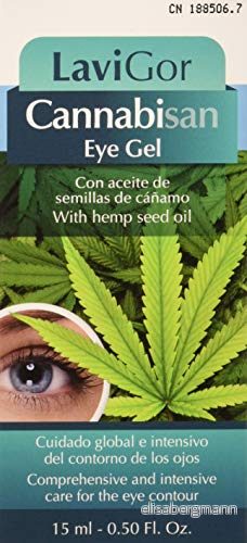 Laboratorios Tegor Cannabisan Eye Gel 15 Ml, Skönhetsvård, För Daglig Användning, Med Hållbar Kvalitet 8429007054311