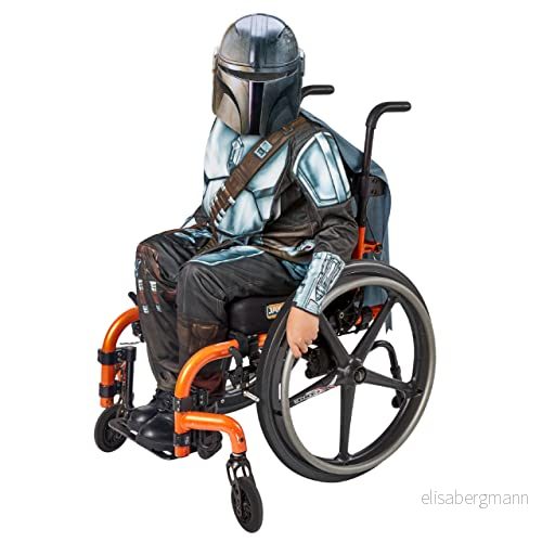 Rubies officiella Star Wars The Mandalorian Adaptive barnkostym, barn maskeradklänning, S Halloween 195884001738