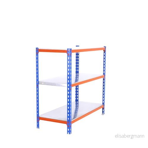 Simonrack SIMONCLICK 3/400 1000 BLÅ/ORANJA/GALVA metallhylla 8425437085055