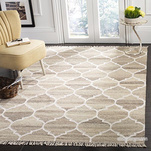 Safavieh matta 152 X 243 cm Light Grey/Ivory 683726037606