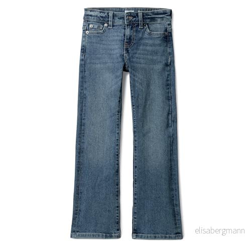 Amazon Essentials flickor Slim Boot-Cut Stretch Jeans, Tvättad Blå, 14 Plus 194223253517