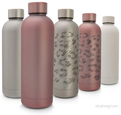 T&N Klassisk vattenflaska i rostfritt stål 500 ml roséguld 4260615220484