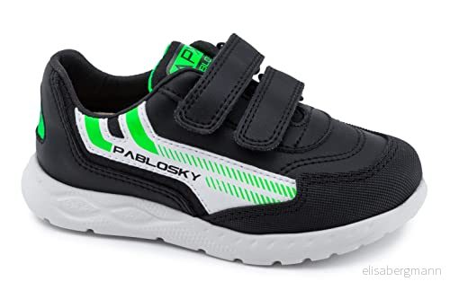 Pablosky 297110, Sneaker Barn, Svart, 26 EU 8445543016507
