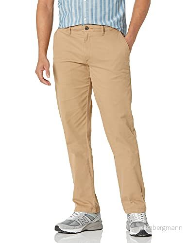 Amazon Essentials herr rak passform vardaglig stretch chinos byxa, mörk kaki brun, 40 B x 34 L 191770601136