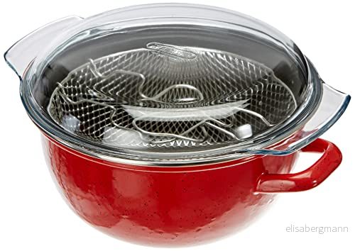 Ibili 961224T Korinto Friteuse avec panier et couvercle 24 cm 8411922096293