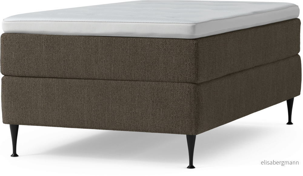 Delux Dream Kontinentalsäng, enkelsäng 120 cm med bäddmadrass och sängben 7juzD