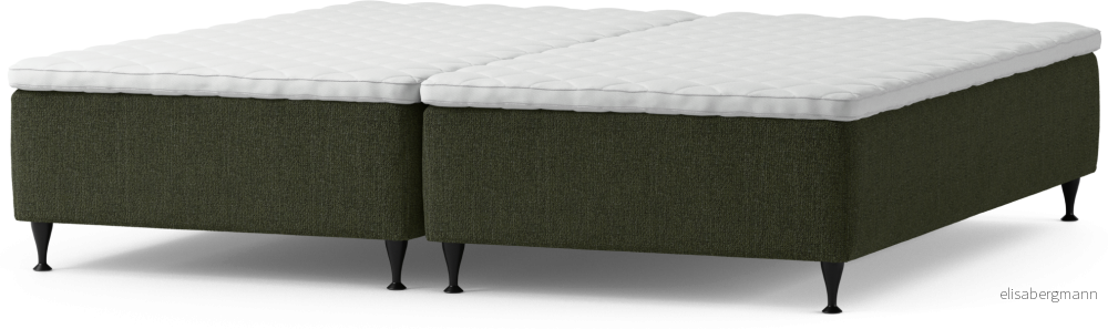 Delux Dream Ramsäng, dubbelsäng med bäddmadrass och sängben uE4ZC