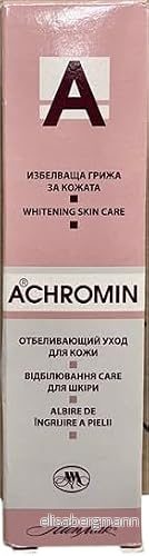 Achromin Whitening Cream för mörka fläckar, åldersfläckar och efter graviditeten, bruna fläckar 45 ml 5999882936048