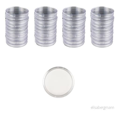 40 Prophila myntkapslar 26 mm innerdiameter t.ex. för 2 uro mynt 4021299672750