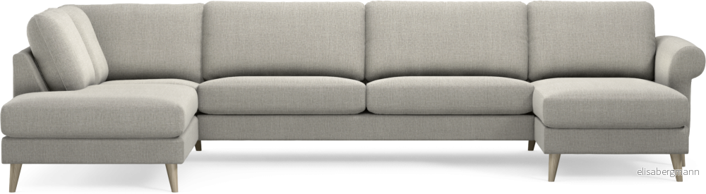 Bridge 3-sits soffa med divan vänster och schäslong höger OG1wk