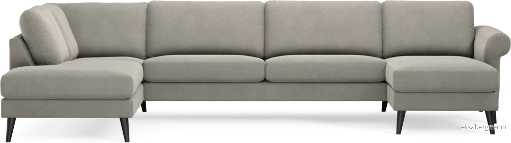 Bridge 3-sits soffa med divan vänster och schäslong höger 6XzBy