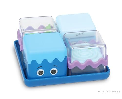 Learning Resources Sensoriska fidget set med kuber för återhämtning, om 4 barn 3+, Fidgets, leksaker, Fidgets klassrum, sätt att fidgeta, Myshörnleksaker, SEL leksaker 765023055825