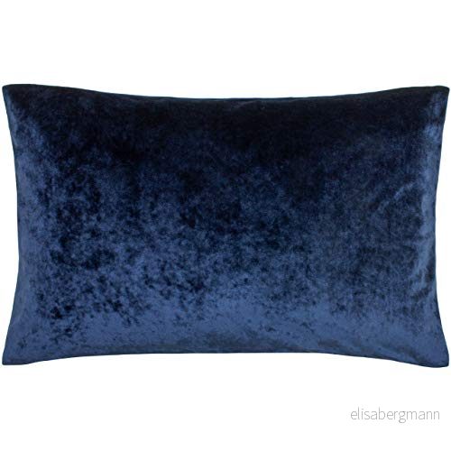 Paoletti Verona Polyesterfylld kudde, marinblå, 40 x 60 cm 5025532535658
