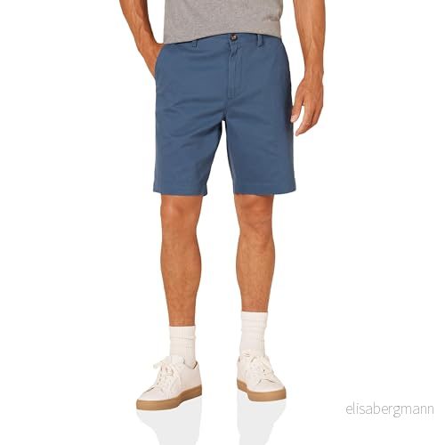 Amazon Essentials Herr Slim Fit 9" Kort, Blå, 33 191770908709