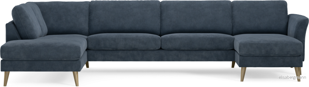 Bridge 3-sits soffa med divan vänster och schäslong höger 6K2Fd