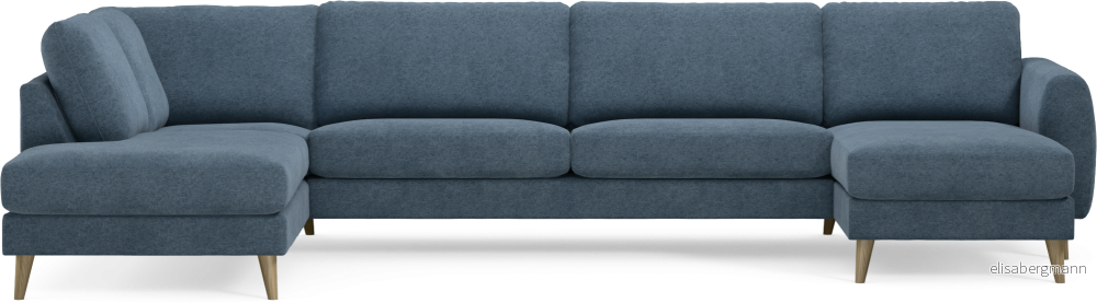 Bridge 3-sits soffa med divan vänster och schäslong höger 9Z9TW