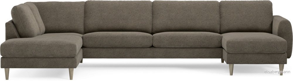Bridge 3-sits soffa med divan vänster och schäslong höger js8UX