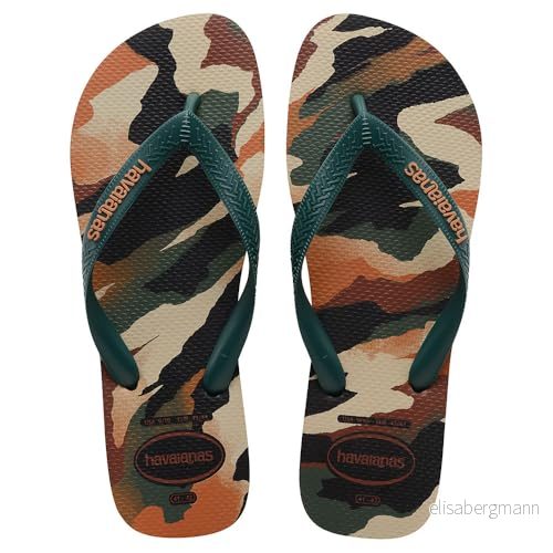 Havaianas Top Camu, tåavskiljare män, Svart pantanal grön, 37/38 EU 7909843891710