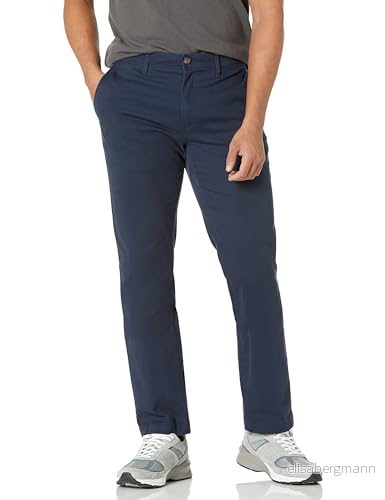 Amazon Essentials mäns slim fit casual stretch chinos byxa, marinblå, 30 W x 29 L 191770604489