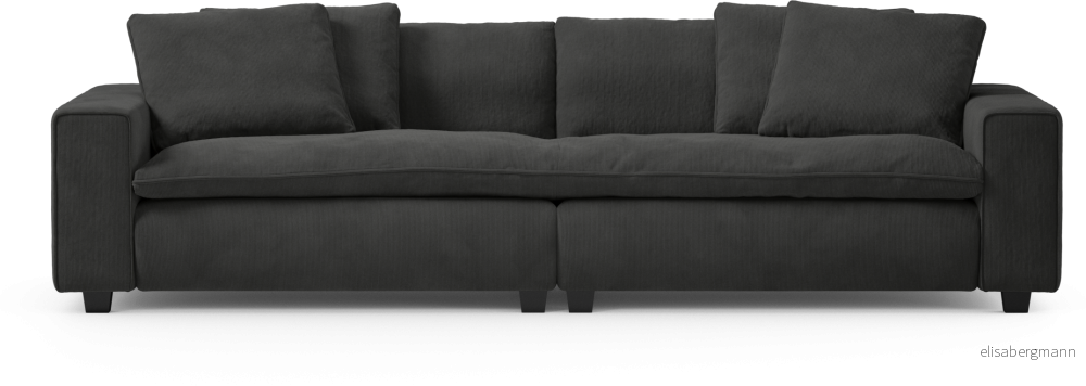 Bellora 4-sits soffa, hel dyna GWMDG