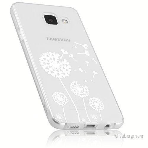 mumbi Fodral kompatibel med Samsung Galaxy A3 2016 mobiltelefonfodral motiv maskros transparent 4251077271466