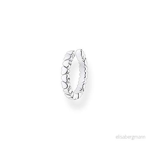 Thomas Sabo Damer öronklämma hjärtan silver, 925 sterlingsilver 4051245492040