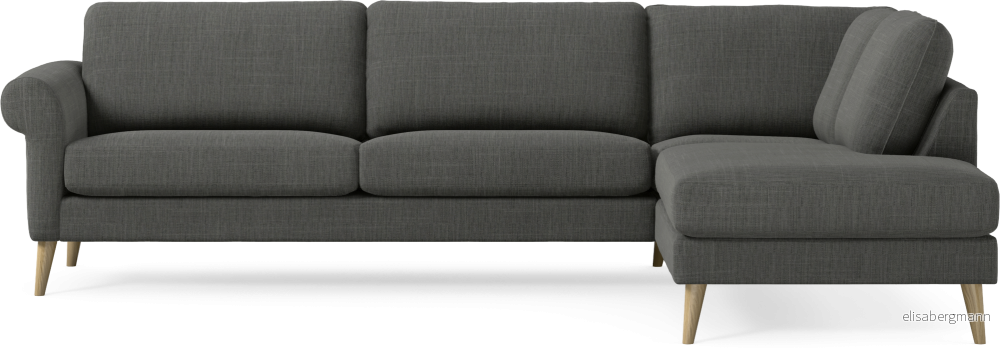 Bridge 3-sits soffa med divan höger Koo7A