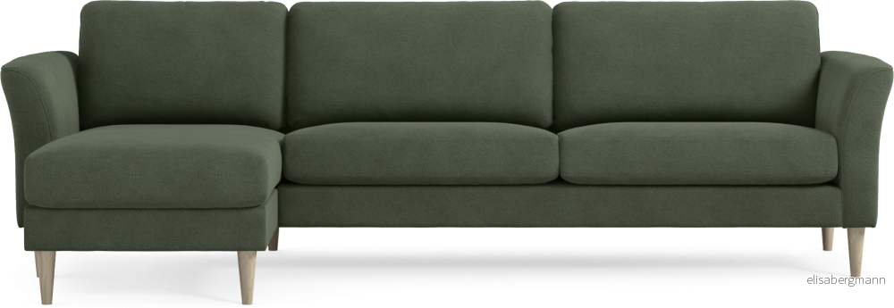 Bridge 3-sits soffa med schäslong vänster 2w88x