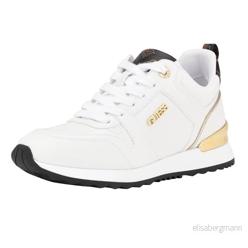 Guess Kadlin sneakers för kvinnor, Vit 140, 36.5 EU 196826387040