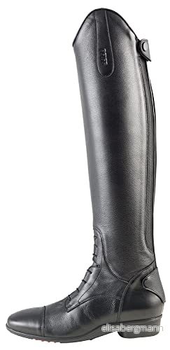PFIFF 102614 läderstövlar Cuscino, X bred skaft, svart, vuxenstorlekar 4032668305421