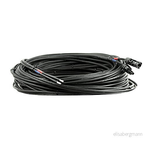 Offgridtec 20 m 10 mm² solladdningskabel med solkontakt 4250983254013