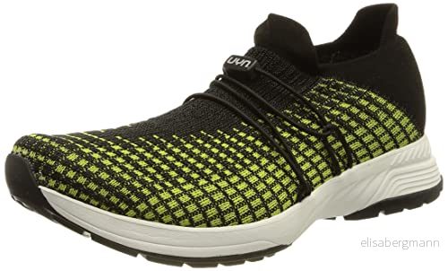 UYN Herr Zephyr sneakers, lime/svart, 42 EU 8054216562519