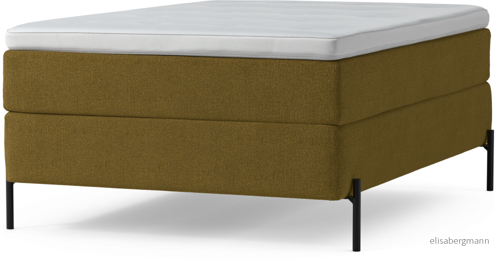Delux Dream Kontinentalsäng, enkelsäng 140 cm med bäddmadrass och sängben n0cHu Delux Dream Kontinentalsäng, enkelsäng 140 cm med bäddmadrass och sängben n0cHu