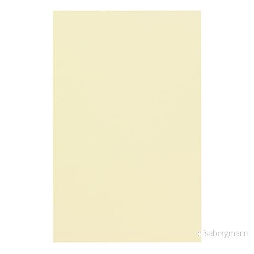 50 ark DIN A5 papper vanilj 120 g 14,8 x 21 cm pysselark lerpapper pysselpapper brevpapper färger glad av GUSTAV NEUSER by 4251924499784