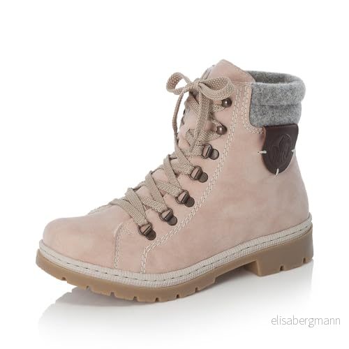 Rieker Y9430 dam ankelstövlar, Rosa 32, 37 EU 4059954557647