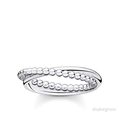 Thomas Sabo bague double boules argent sterling 925 TR2321 001 21 54 4051245489439