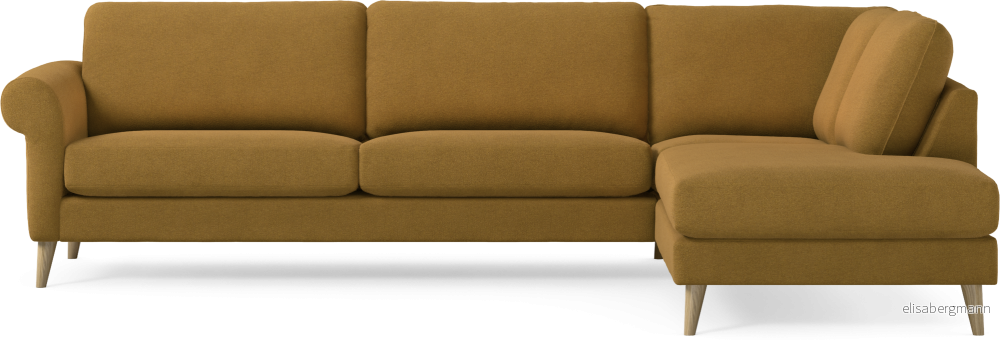 Bridge 3-sits soffa med divan höger MEZCu