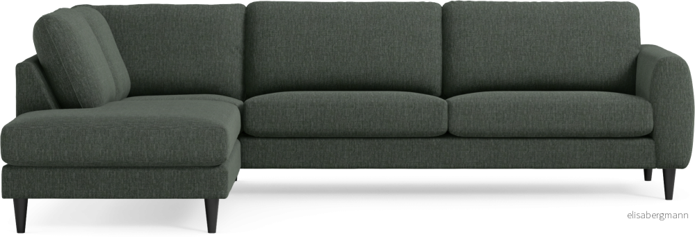 Bridge 3-sits soffa med divan vänster G40pR