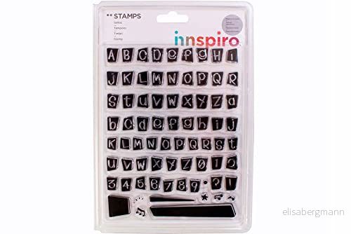 INNSPIRO Akryl tätningar, Transparent färg, liten (17339) 8428885371190