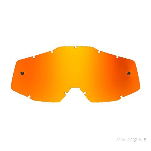 SeeCle SE 41S255 HZ ersättningslinser för orange spegeleffekt masker kompatibla 100% Racecraft/Strata/Accuri/Mercury mask 8050705623648