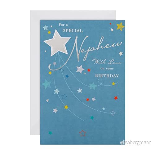 Födelsedagskort för brorson från Hallmark stjärndesign 5054655354570