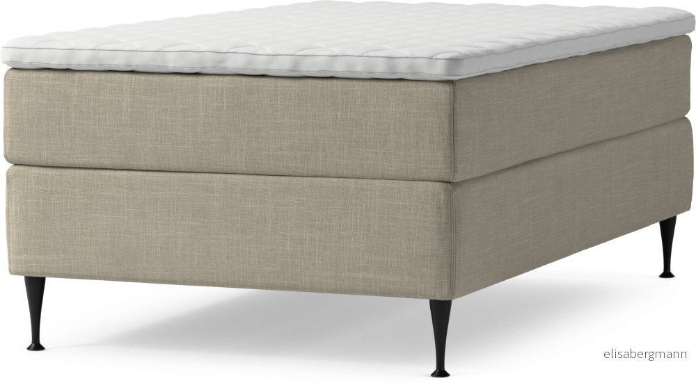 Delux Dream Kontinentalsäng, enkelsäng 120 cm med bäddmadrass och sängben Xpy0q
