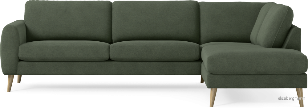 Bridge 3-sits soffa med divan höger uec3g