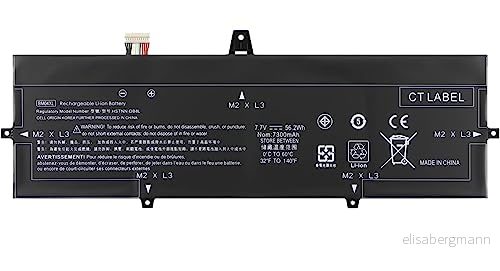 ASKC BM04XL L02478 855 laptopbatteri för HP Elitebook X360 1030 G3 G4 serien HSTNN DB8L L02031 2C1 541 L02475 UB7L L0202031 241 BM04056XL 7,7 V 56,2 Wh 7 300 mAh 762704468257