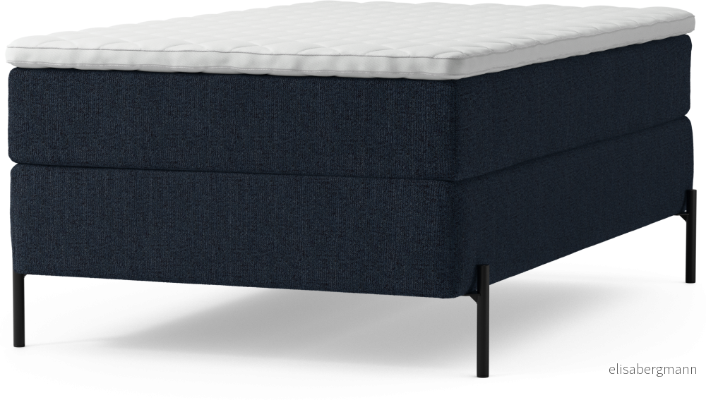 Delux Dream Kontinentalsäng, enkelsäng 120 cm med bäddmadrass och sängben eocjk