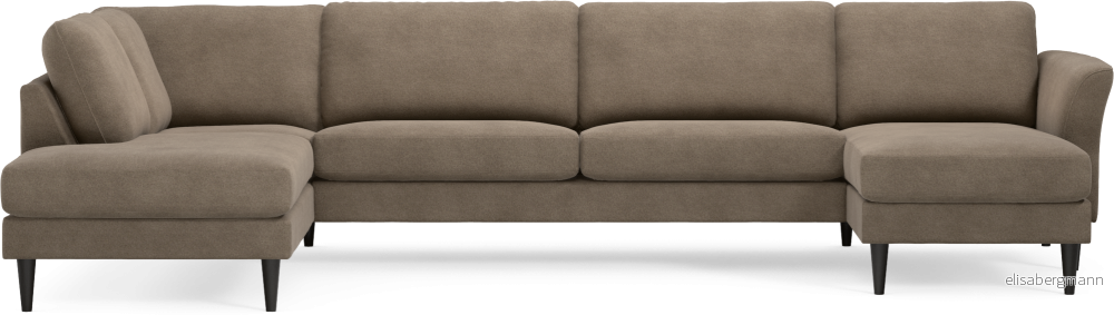 Bridge 3-sits soffa med divan vänster och schäslong höger ohW2E