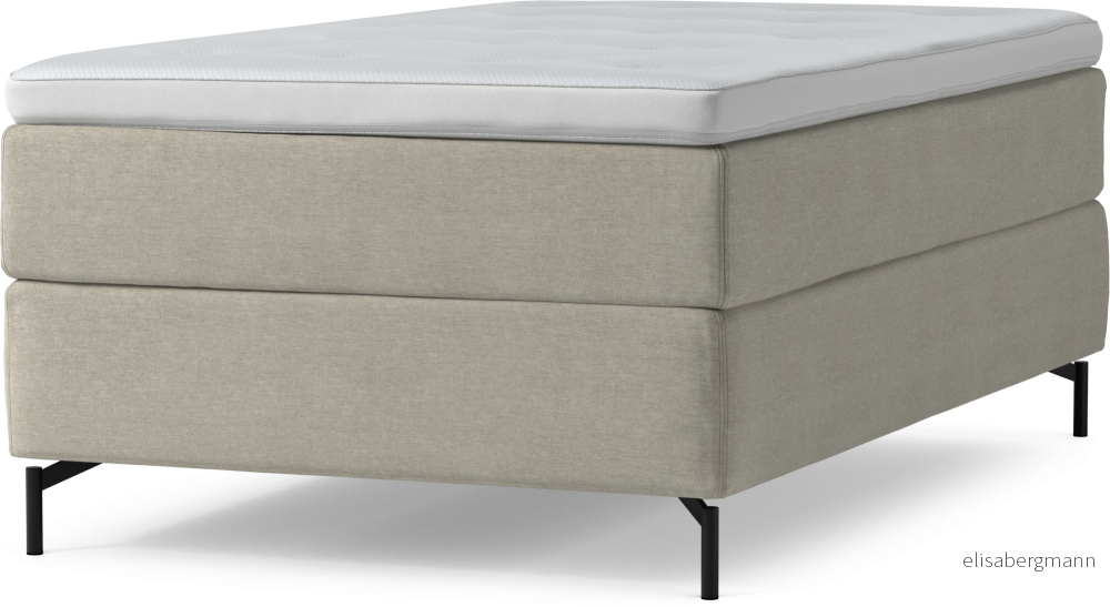 Delux Dream Kontinentalsäng, enkelsäng 120 cm med bäddmadrass och sängben jTCZg