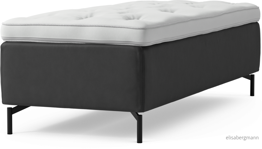 Delux Dream Ramsäng, enkelsäng med bäddmadrass och sängben 28MBf